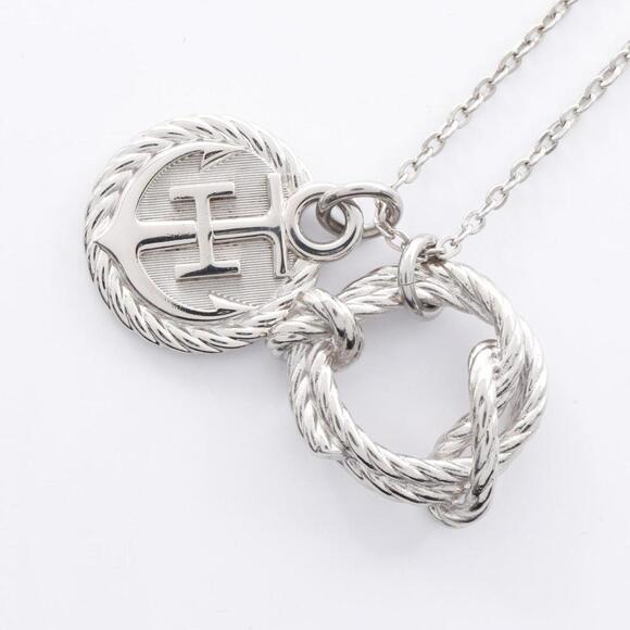 HERMES Silver Necklace - Picture 1 of 6